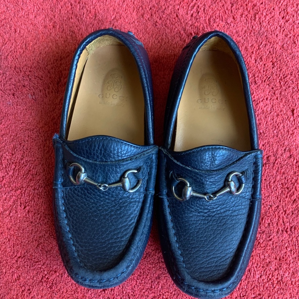 Boys Gucci loafers